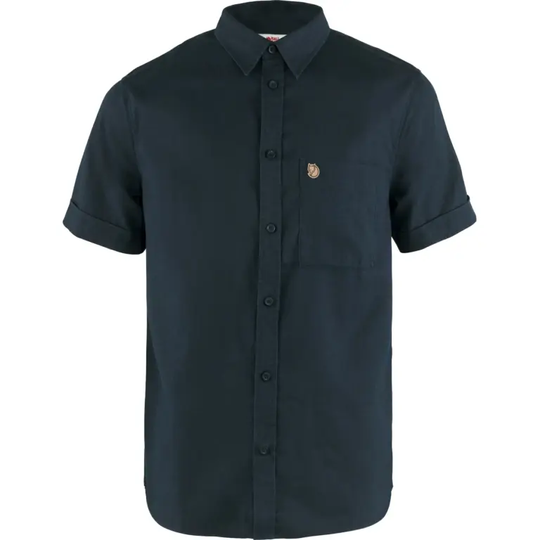 Fjällraven Ãvik Travel Skjorte M Dark Navy XL